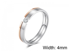 HY Jewelry Titanium Steel Popular Rings-HY007R0199OL