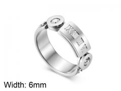 HY Jewelry Titanium Steel Popular Rings-HY007R0102PP