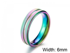 HY Jewelry Titanium Steel Popular Rings-HY007R0181LL
