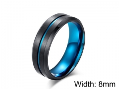 HY Jewelry Titanium Steel Popular Rings-HY007R0027HIL