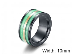 HY Jewelry Titanium Steel Popular Rings-HY007R0244PS