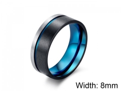 HY Jewelry Titanium Steel Popular Rings-HY007R0134HJL