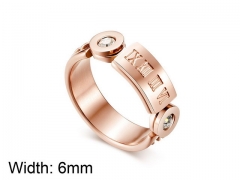 HY Jewelry Titanium Steel Popular Rings-HY007R0103HHD