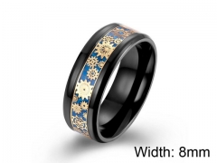 HY Jewelry Titanium Steel Popular Rings-HY007R0140HID