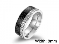 HY Jewelry Titanium Steel Popular Rings-HY007R0119NL