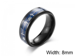 HY Jewelry Titanium Steel Popular Rings-HY007R0094HHT