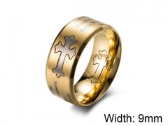 HY Jewelry Titanium Steel Popular Rings-HY007R0021HHC
