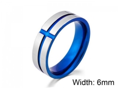 HY Jewelry Titanium Steel Popular Rings-HY007R0114OL