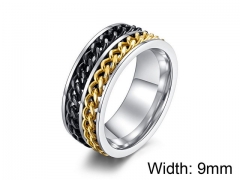 HY Jewelry Titanium Steel Popular Rings-HY007R0039NL