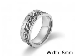 HY Jewelry Titanium Steel Popular Rings-HY007R0025PPD