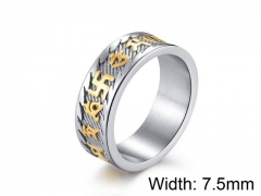HY Jewelry Titanium Steel Popular Rings-HY007R0003PD