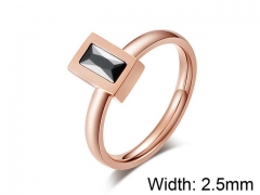 HY Jewelry Titanium Steel Popular Rings-HY007R0238MD