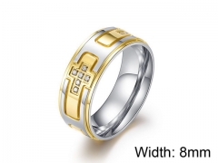 HY Jewelry Titanium Steel Popular Rings-HY007R0191HHY