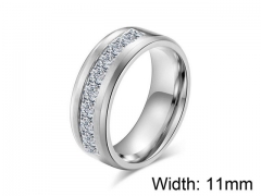 HY Jewelry Titanium Steel Popular Rings-HY007R0072PP