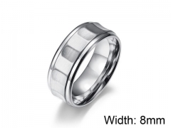 HY Jewelry Titanium Steel Popular Rings-HY007R0157ML