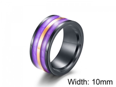 HY Jewelry Titanium Steel Popular Rings-HY007R0245PX