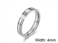 HY Jewelry Titanium Steel Popular Rings-HY007R0166LD