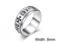 HY Jewelry Titanium Steel Popular Rings-HY007R0273ML