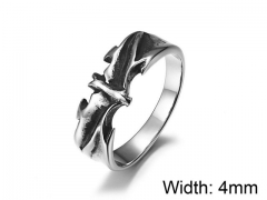 HY Jewelry Titanium Steel Popular Rings-HY007R0156HHL