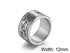 HY Jewelry Titanium Steel Popular Rings-HY007R0149OL