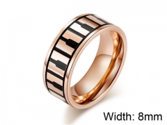 HY Jewelry Titanium Steel Popular Rings-HY007R0108OD