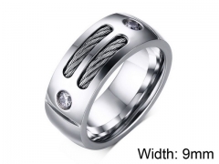 HY Wholesale Titanium Steel Rings-HY006R0132HLL