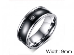 HY Wholesale Titanium Steel Rings-HY006R0110OF