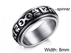 HY Wholesale Titanium Steel Rings-HY006R0064HHC