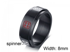 HY Wholesale Titanium Steel Rings-HY006R0111HCD