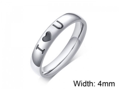 HY Wholesale Titanium Steel Rings-HY006R0080NG