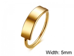 HY Wholesale Titanium Steel Rings-HY006R0161PL
