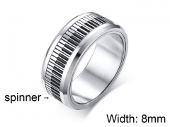 HY Wholesale Titanium Steel Rings-HY006R0131HIC