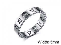 HY Wholesale Titanium Steel Rings-HY006R0108OL