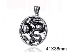 HY Wholesale Stainless Steel Animal Pendant (not includ chain)-HY008P0147HIE