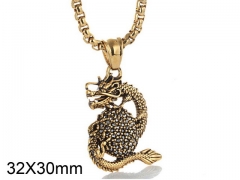 HY Wholesale Stainless Steel Animal Pendant (not includ chain)-HY0001P0288INE