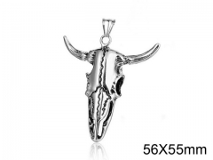 HY Wholesale Stainless Steel Animal Pendant (not includ chain)-HY008P0118HJD