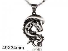 HY Wholesale Stainless Steel Animal Pendant (not includ chain)-HY0001P0297HPD