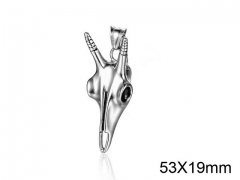 HY Wholesale Stainless Steel Animal Pendant (not includ chain)-HY008P0095HJA