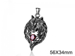 HY Wholesale Stainless Steel Animal Pendant (not includ chain)-HY008P0181HIL