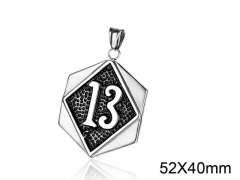 HY Wholesale Stainless Steel Casting Pendant (not includ chain)-HY008P0092HDL
