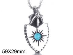 HY Wholesale Stainless Steel Casting Pendant (not includ chain)-HY0001P0304HLD