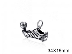 HY Wholesale Stainless Steel Casting Pendant (not includ chain)-HY008P0041PS