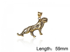 HY Wholesale Stainless Steel Animal Pendant (not includ chain)-HY008P0008HKA