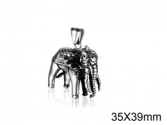 HY Wholesale Stainless Steel Animal Pendant (not includ chain)-HY008P0065HSD