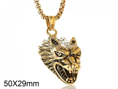 HY Wholesale Stainless Steel Animal Pendant (not includ chain)-HY0001P0036HNS