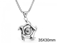 HY Wholesale Stainless Steel Casting Pendant (not includ chain)-HY0001P0055HKW