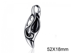 HY Wholesale Stainless Steel Casting Pendant (not includ chain)-HY008P0070HIC