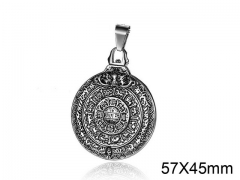 HY Wholesale Stainless Steel Casting Pendant (not includ chain)-HY008P0044HMW