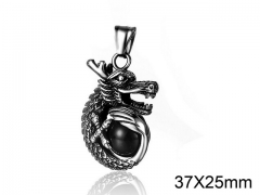 HY Wholesale Stainless Steel Animal Pendant (not includ chain)-HY008P0004PW