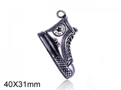 HY Wholesale Stainless Steel Casting Pendant (not includ chain)-HY008P0115HDS